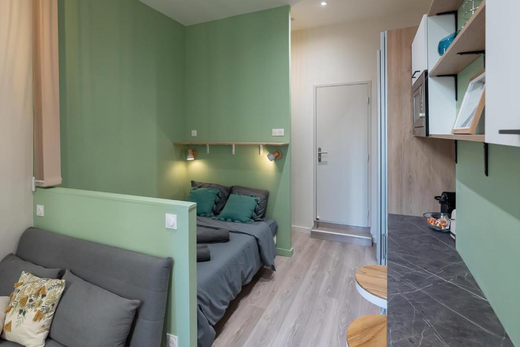 Ferienwohnung Studio Part Dieu - Cozy - Wifi Fibre Lyon Exterior foto