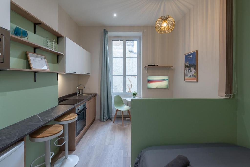 Ferienwohnung Studio Part Dieu - Cozy - Wifi Fibre Lyon Exterior foto